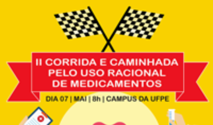 DAFARCS E CRF-PE organizam corrida para marcar Dia Nacional Pelo Uso Racional do Medicamento