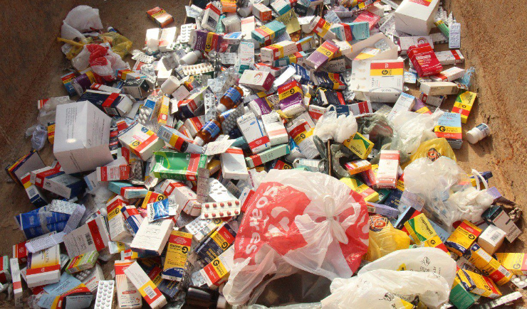 Logística reversa recolheu mais de 600 toneladas de resíduos de medicamentos