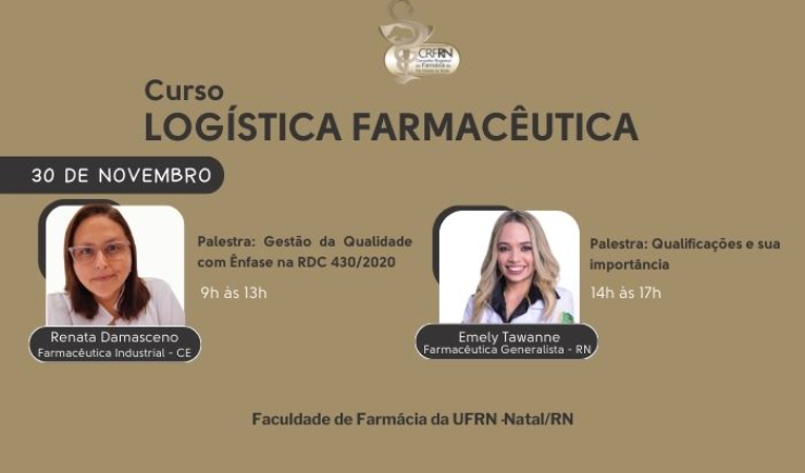 CRF-RN promove curso de Logística Farmacêutica