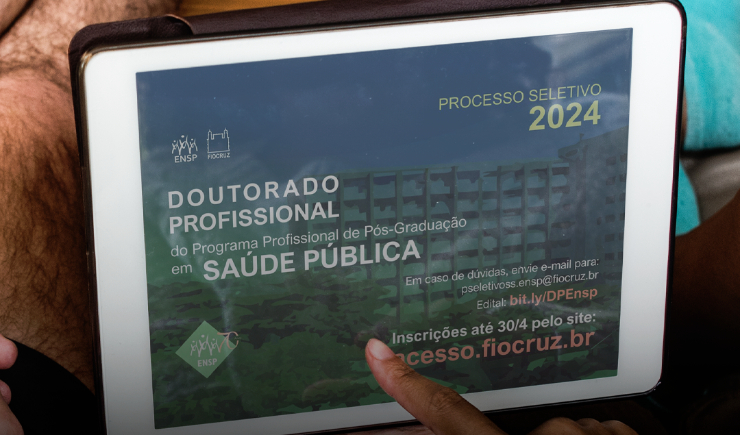 Fiocruz abre inscrições para a primeira turma do Doutorado Profissional em Saúde Pública