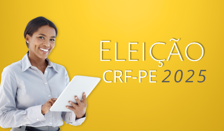 Eleições CRF-PE 2025: Participe! Seu voto fortalece a profissão farmacêutica!