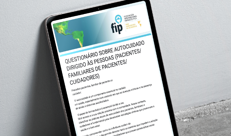 Autocuidado dos pacientes está sendo levantado em pesquisa do Fórum Farmacêutico das Américas