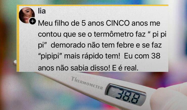 Seu termômetro apita mais rápido quando está com febre? Entenda o que significa