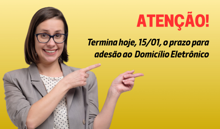 15 de janeiro: último dia para aderir ao domicílio eletrônico e obter desconto na anuidade 2026