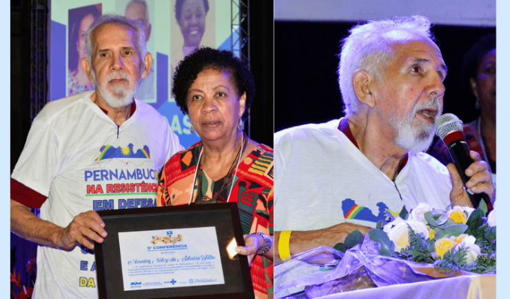 Hermias Veloso homenageado na 9ª conferência estadual de saúde