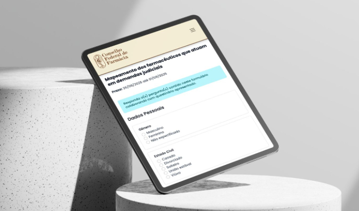 CFF realiza pesquisa para obter o mapeamento dos farmacêuticos que atuam em demandas judiciais