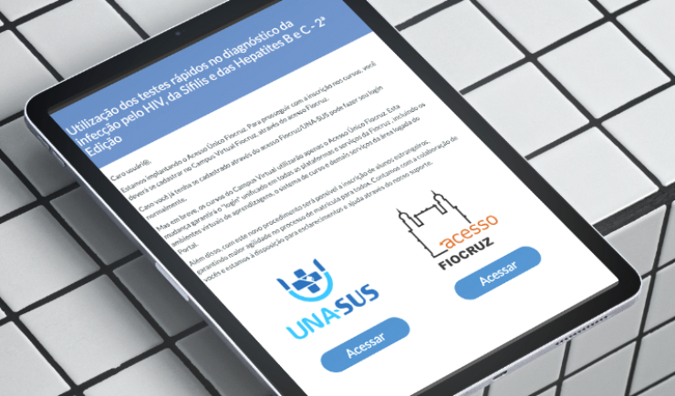 Fiocruz abre inscrições para curso gratuito sobre testes rápidos para HIV, sífilis e hepatites B e C