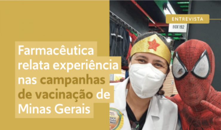Farmacêutica relata experiências em campanhas de vacinação para crianças em Minas Gerais