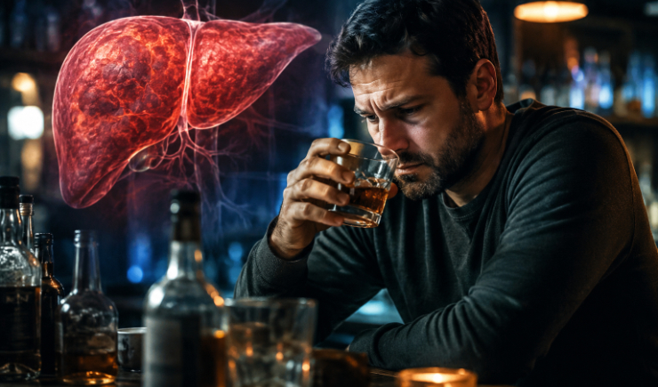 Beber muito em um único dia pode triplicar risco de lesões graves no fígado, aponta estudo