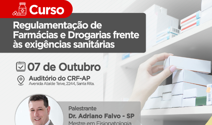 Curso de Regulamentação de Farmácias e Drogarias