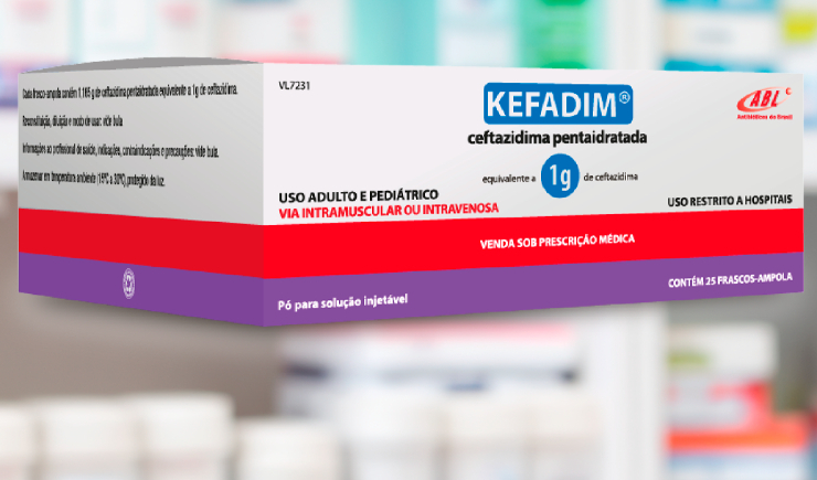 Anvisa determina recolhimento de lote do antibiótico Kefadim 1g