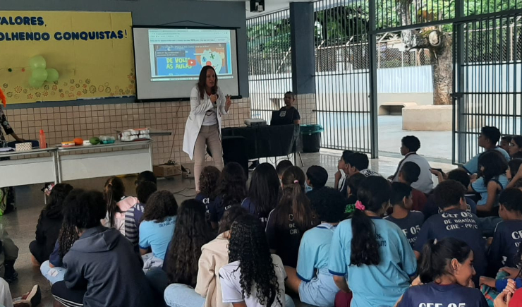 Programa de Educação em Saúde na Pediatria (ESP) é implantado em escola pública em Brasília