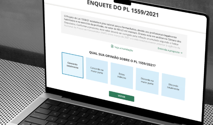 Farmacêuticos, o voto é decisivo: participe da enquete e fortaleça a luta pelo piso salarial