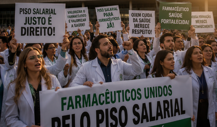 Piso salarial dos farmacêuticos entra em momento decisivo e CFF convoca categoria para mobilização
