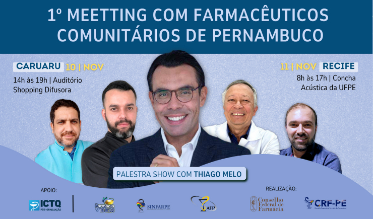 CRF-PE promove evento direcionado à Farmácia Comunitária