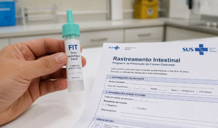 SUS adota exame de fezes para ampliar rastreamento do câncer de intestino