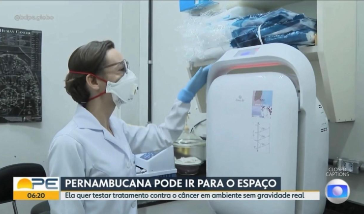 Farmacêutica pernambucana pode ir para o espaço