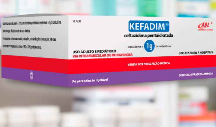 Anvisa determina recolhimento de lote do antibiótico Kefadim 1g