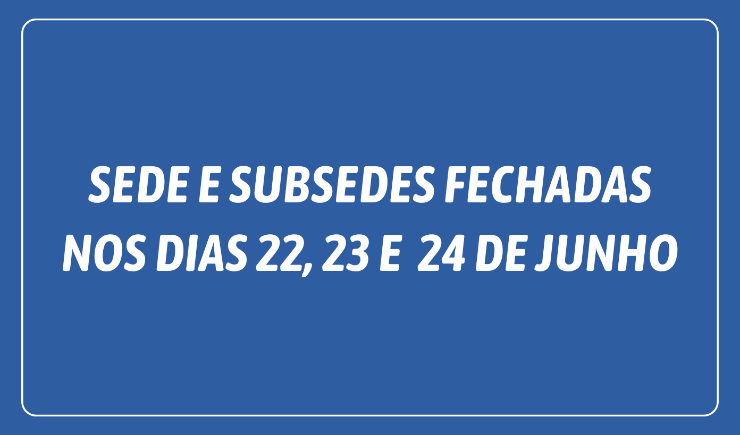 Confira nosso expedientes no período de São João