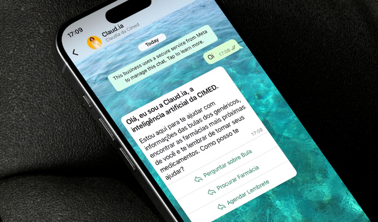 Farmacêutica lança assistente virtual no WhatsApp que lê e explica a bula de medicamentos