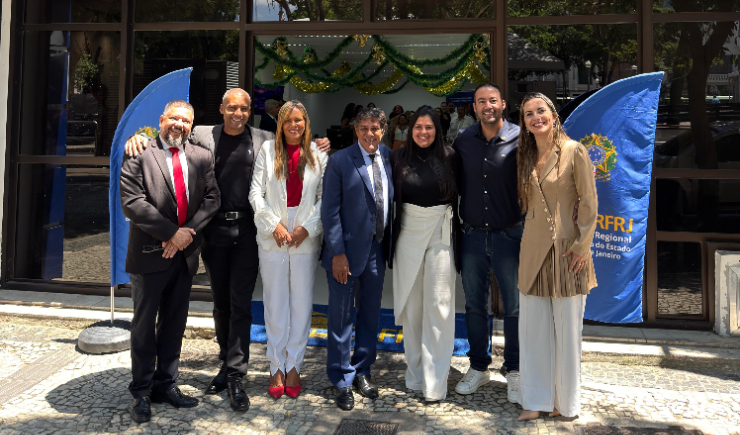 CRF-RJ inaugura nova sede e homenageia presidente do CFF